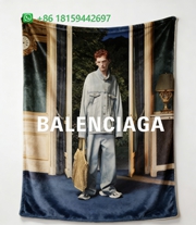 Balenciaga Throw Blankets